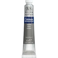 Farba akwarelowa Cotman - Winsor & Newton - Pewter, 8 ml