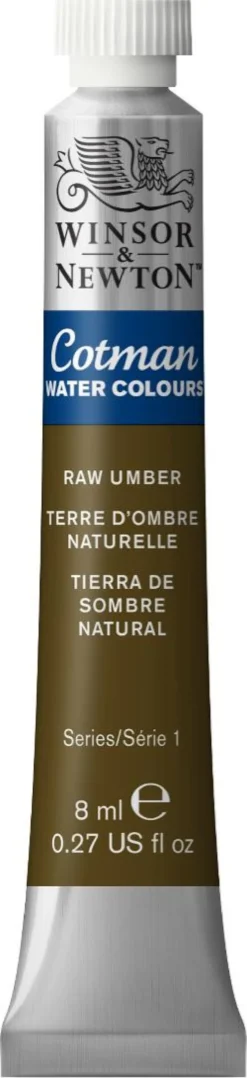 Farba akwarelowa Cotman - Winsor & Newton - Raw Umber, 8 ml