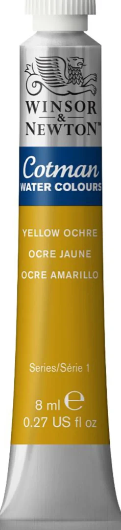 Farba akwarelowa Cotman - Winsor & Newton - Yellow Ochre, 8 ml