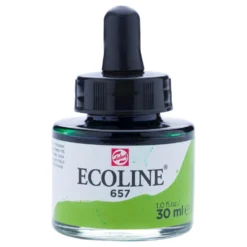 Farba akwarelowa Ecoline - Talens - Bronze Green, 30 ml