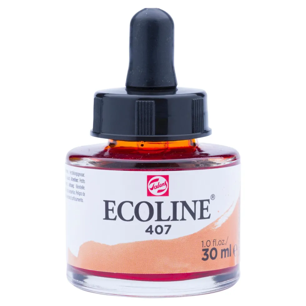 Farba akwarelowa Ecoline - Talens - Deep Ochre, 30 ml
