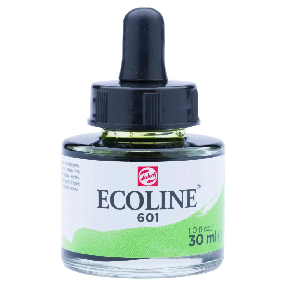 Farba akwarelowa Ecoline - Talens - Light Green, 30 ml