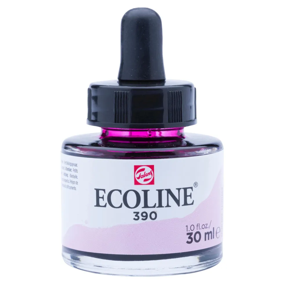 Farba akwarelowa Ecoline - Talens - Pastel Rose, 30 ml