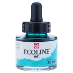 Farba akwarelowa Ecoline - Talens - Turquoise Green, 30 ml