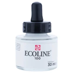 Farba akwarelowa Ecoline - Talens - White, 30 ml