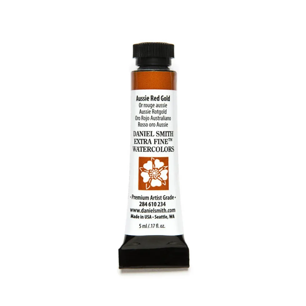 Farba akwarelowa Extra Fine - Daniel Smith - Aussie Red Gold, 5 ml