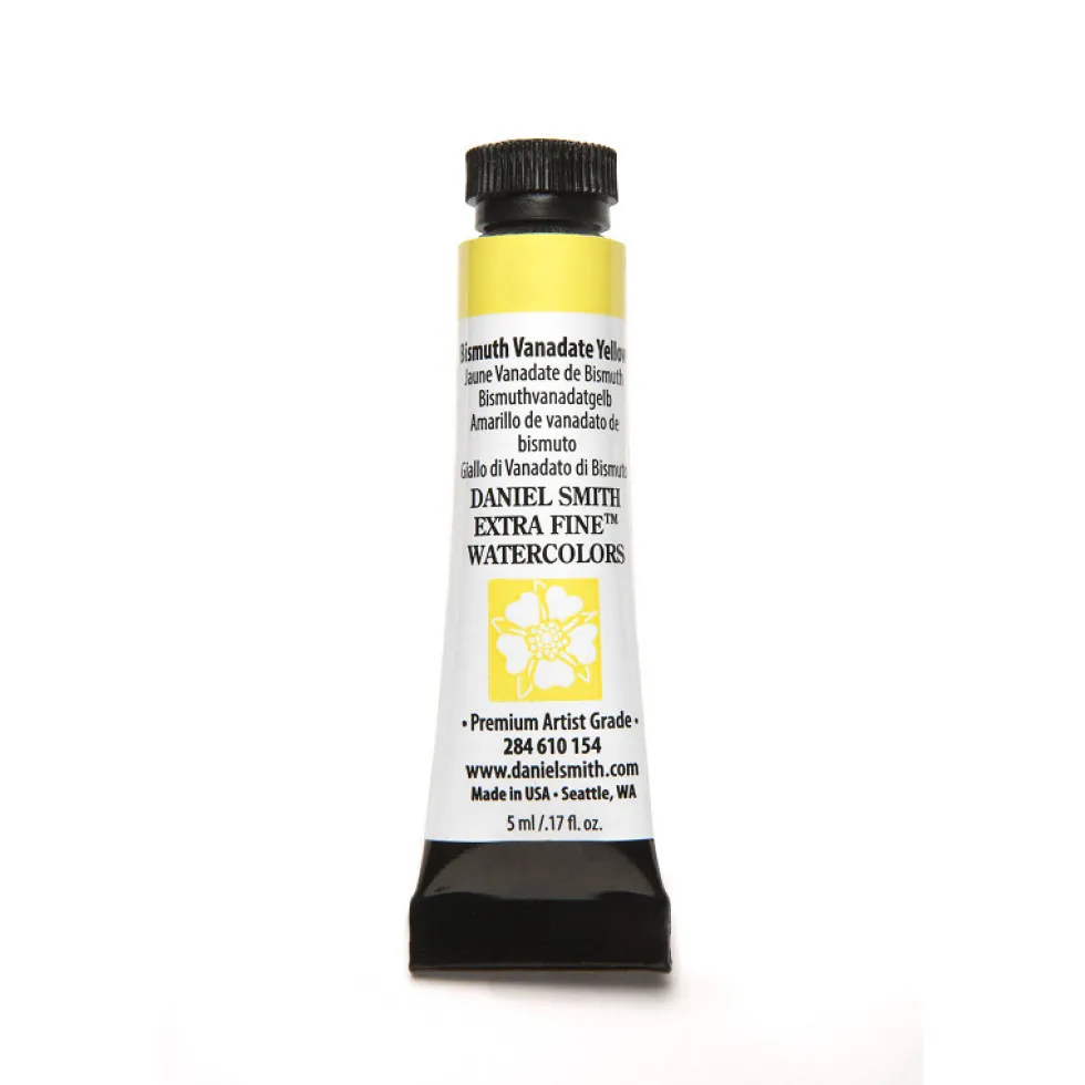 Farba akwarelowa Extra Fine - Daniel Smith - Bismuth Vanadate Yellow, 5 ml
