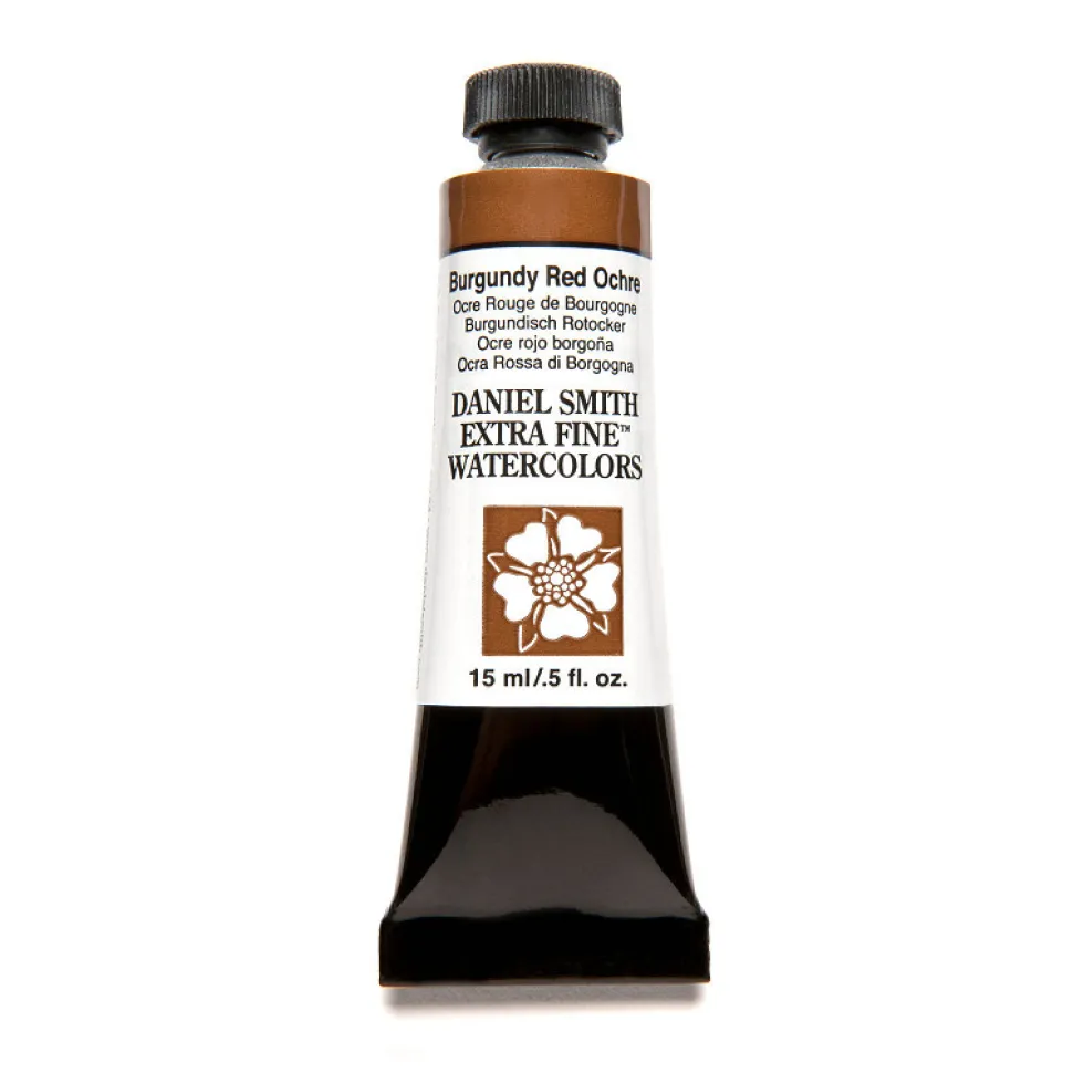Farba akwarelowa Extra Fine - Daniel Smith - Burgundy Red Ochre, 15 ml