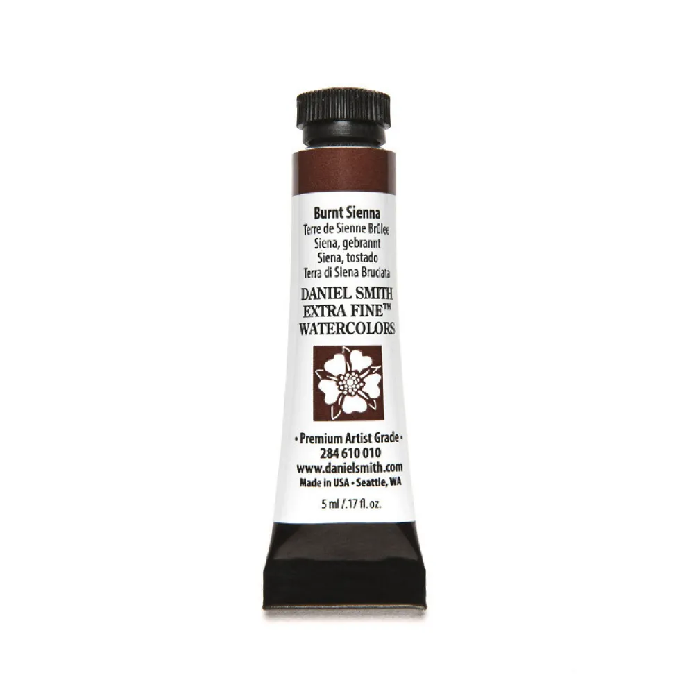 Farba akwarelowa Extra Fine - Daniel Smith - Burnt Sienna, 5 ml