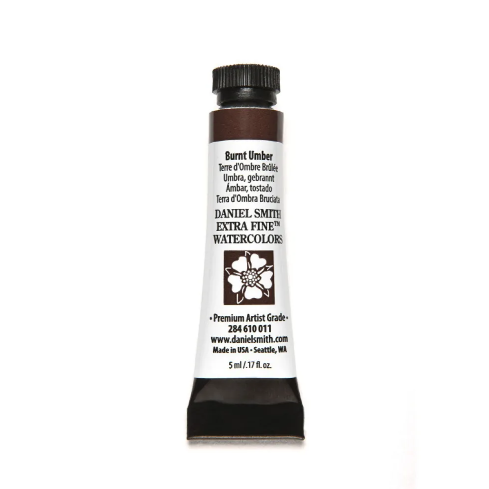 Farba akwarelowa Extra Fine - Daniel Smith - Burnt Umber, 5 ml