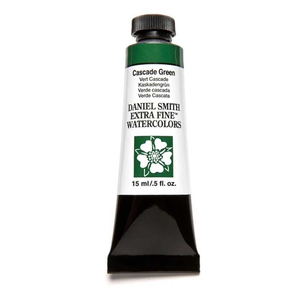 Farba akwarelowa Extra Fine - Daniel Smith - Cascade Green, 15 ml