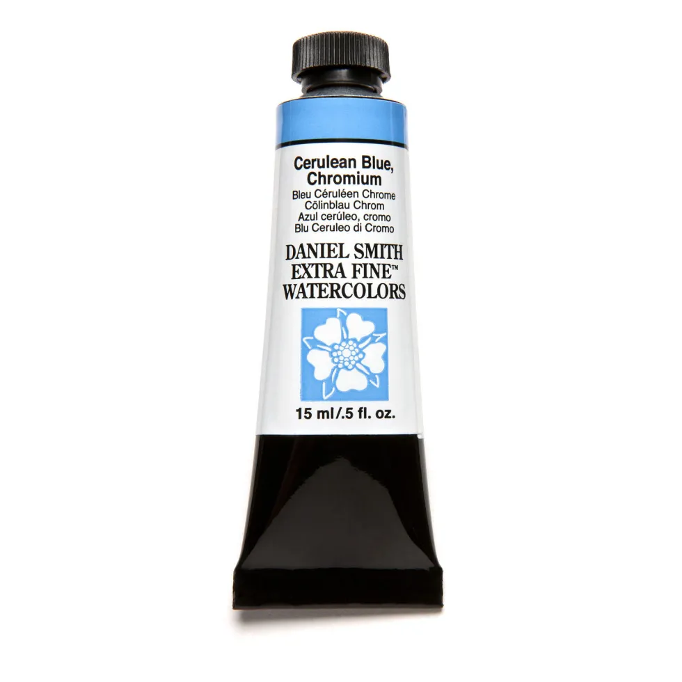 Farba akwarelowa Extra Fine - Daniel Smith - Cerulean Blue Chromium, 15 ml