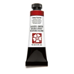 Farba akwarelowa Extra Fine - Daniel Smith - Deep Scarlet, 15 ml