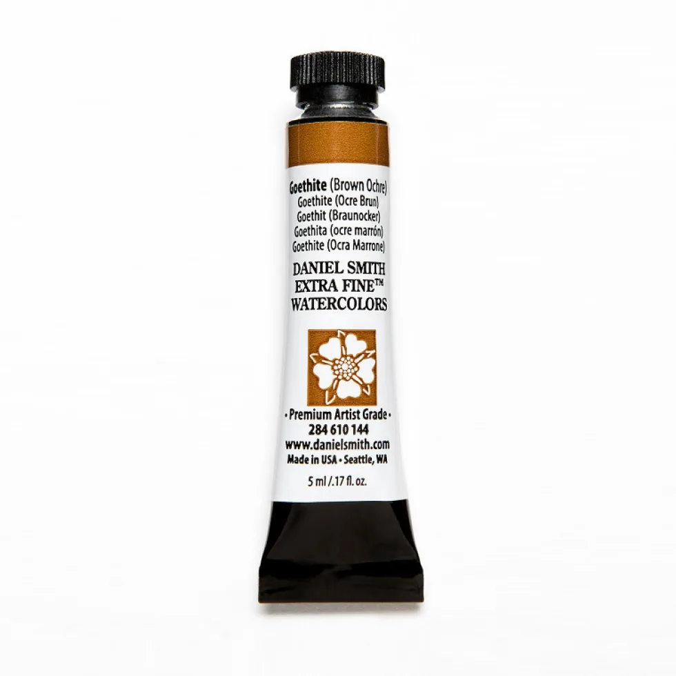 Farba akwarelowa Extra Fine - Daniel Smith - Goethite (Brown Ochre), 5 ml