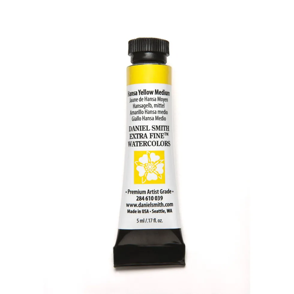 Farba akwarelowa Extra Fine - Daniel Smith - Hansa Yellow Medium, 5 ml