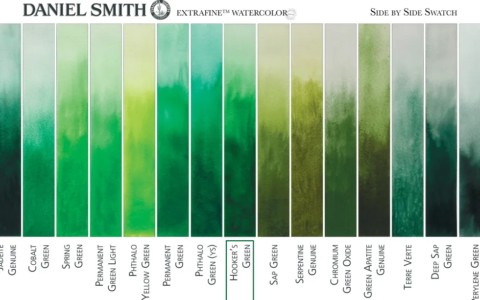 Farba akwarelowa Extra Fine - Daniel Smith - Hooker's Green, 5 ml