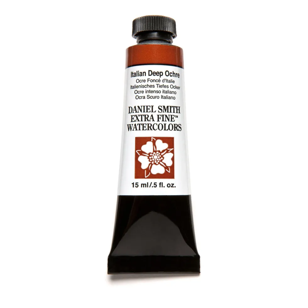 Farba akwarelowa Extra Fine - Daniel Smith - Italian Deep Ochre, 15 ml