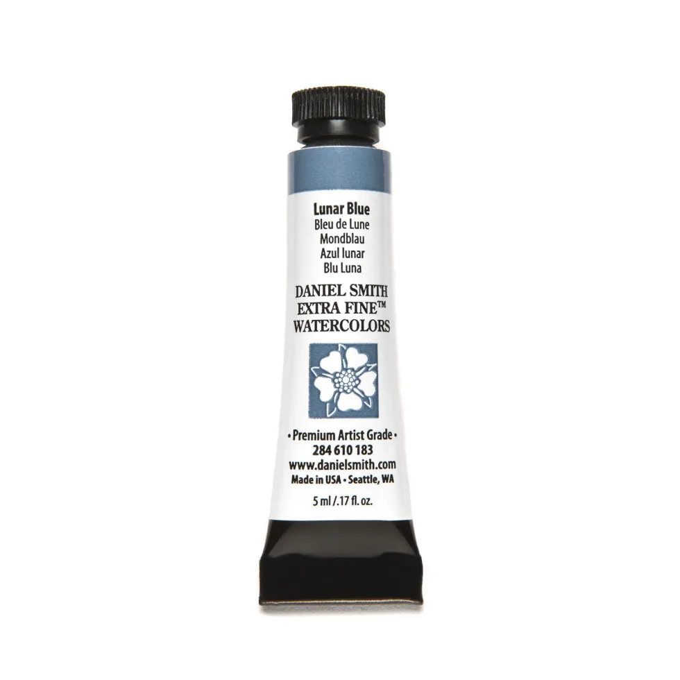 Farba akwarelowa Extra Fine - Daniel Smith - Lunar Blue, 5 ml