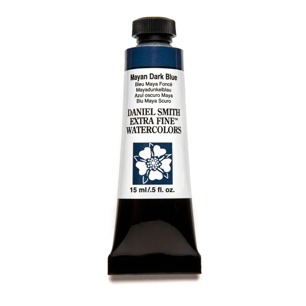 Farba akwarelowa Extra Fine - Daniel Smith - Mayan Dark Blue, 15 ml