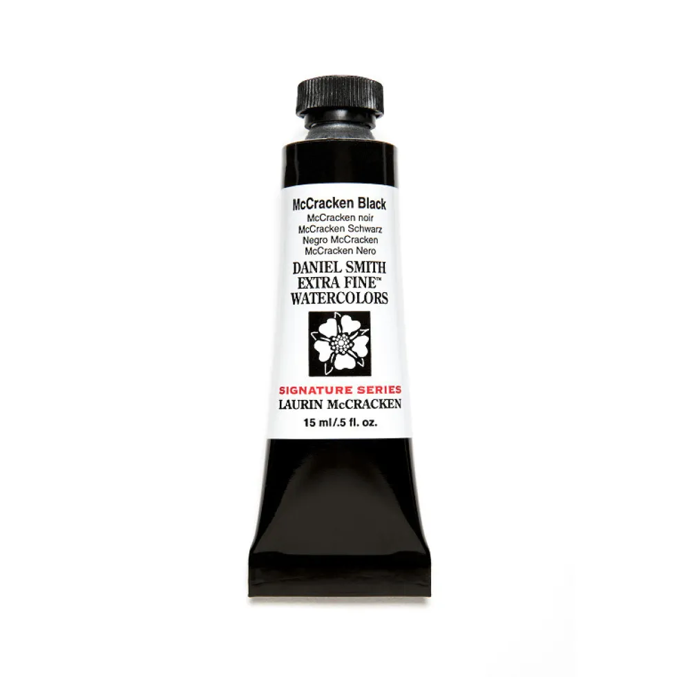 Farba akwarelowa Extra Fine - Daniel Smith - McCracken Black, 15 ml