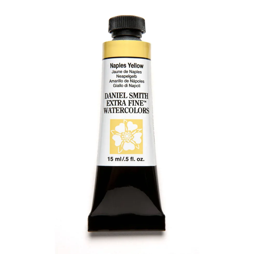 Farba akwarelowa Extra Fine - Daniel Smith - Naples Yellow, 15 ml
