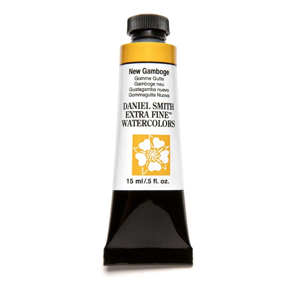 Farba akwarelowa Extra Fine - Daniel Smith - New Gamboge, 15 ml