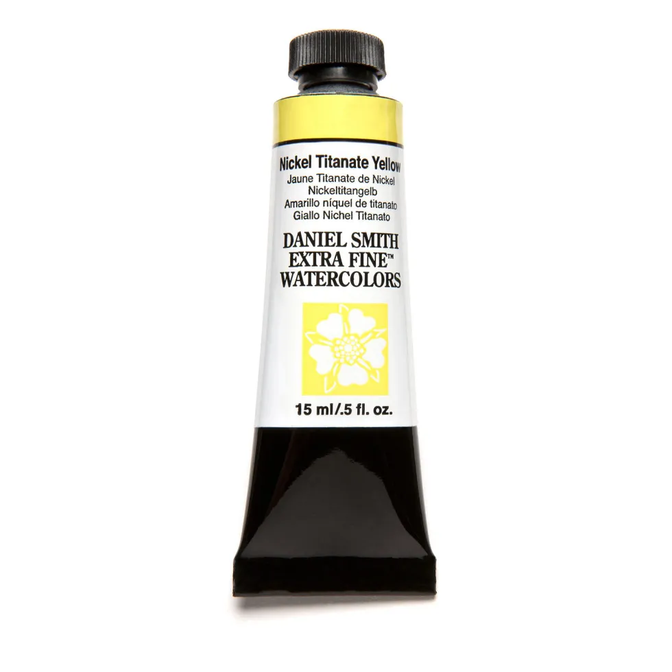 Farba akwarelowa Extra Fine - Daniel Smith - Nickel Titanate Yellow, 15 ml
