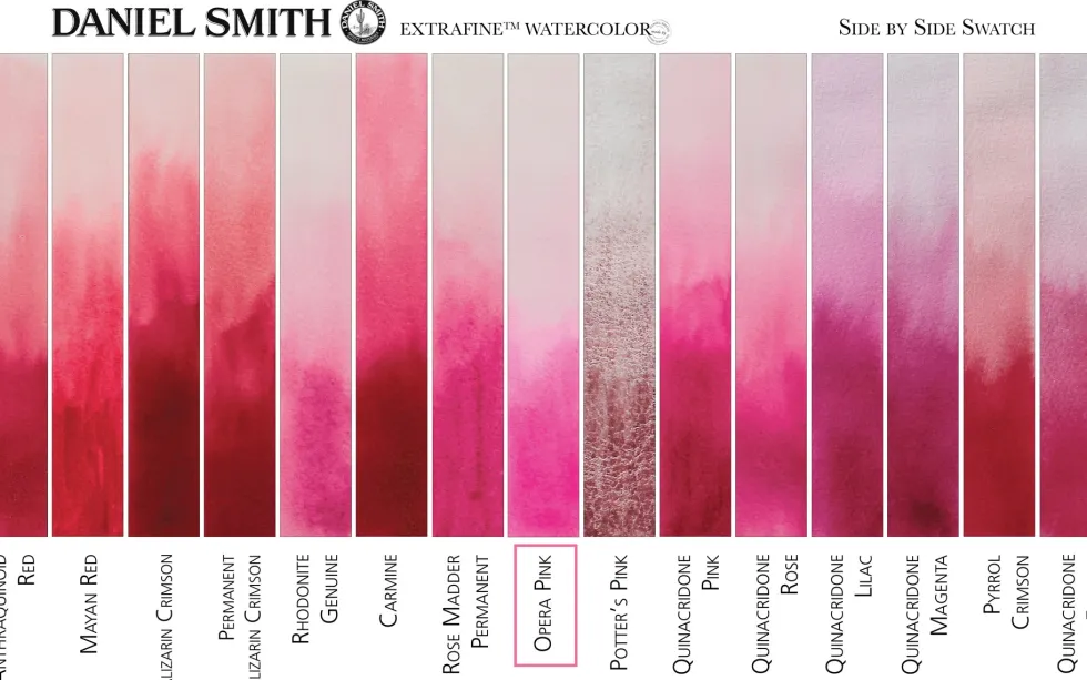 Farba akwarelowa Extra Fine - Daniel Smith - Opera Pink, 5 ml