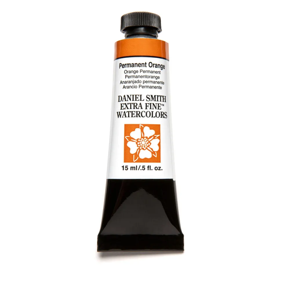 Farba akwarelowa Extra Fine - Daniel Smith - Permanent Orange, 15 ml