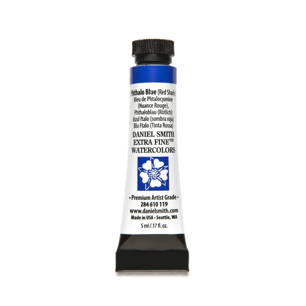 Farba akwarelowa Extra Fine - Daniel Smith - Phthalo Blue (Red Shade), 5 ml
