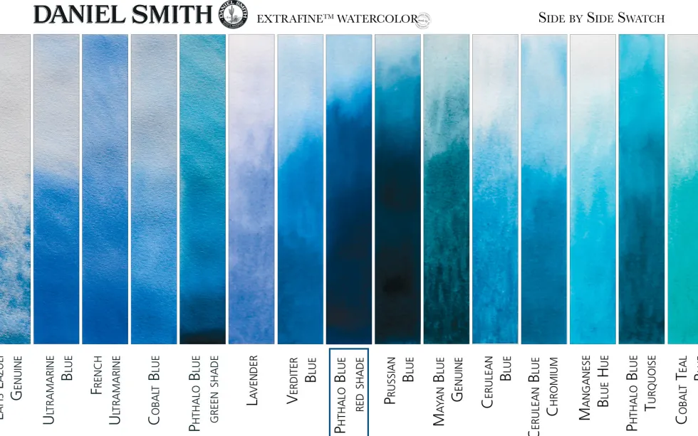 Farba akwarelowa Extra Fine - Daniel Smith - Phthalo Blue (Red Shade), 5 ml