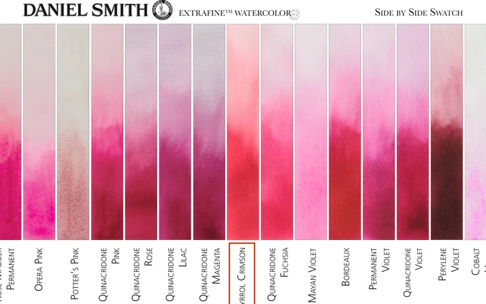 Farba akwarelowa Extra Fine - Daniel Smith - Pyrrol Crimson, 15 ml