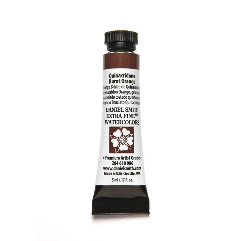 Farba akwarelowa Extra Fine - Daniel Smith - Quinacridone Burnt Orange, 5 ml