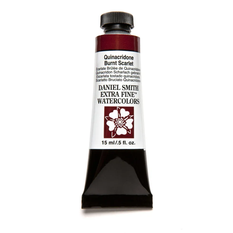 Farba akwarelowa Extra Fine - Daniel Smith - Quinacridone Burnt Scarlet, 15 ml
