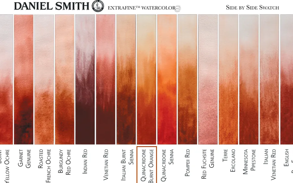 Farba akwarelowa Extra Fine - Daniel Smith - Quinacridone Burnt Orange, 15 ml