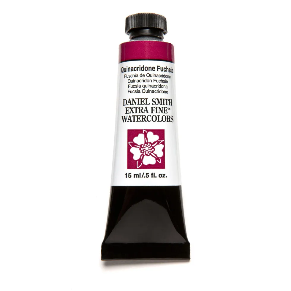 Farba akwarelowa Extra Fine - Daniel Smith - Quinacridone Fuchsia, 15 ml