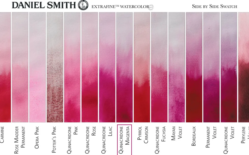 Farba akwarelowa Extra Fine - Daniel Smith - Quinacridone Magenta, 5 ml