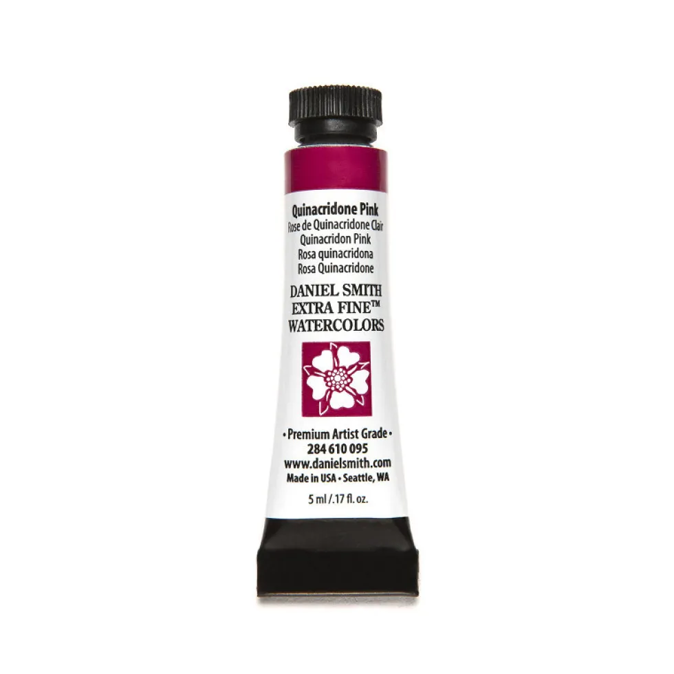 Farba akwarelowa Extra Fine - Daniel Smith - Quinacridone Pink, 5 ml