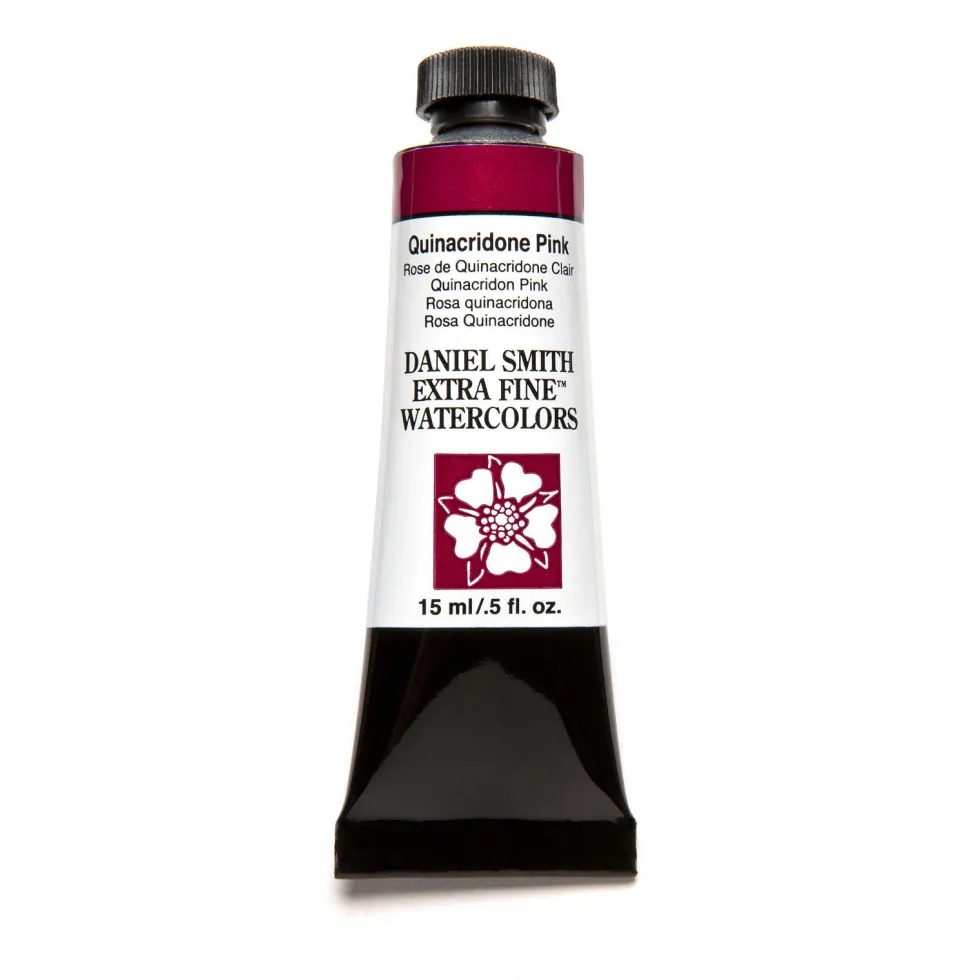 Farba akwarelowa Extra Fine - Daniel Smith - Quinacridone Pink, 15 ml
