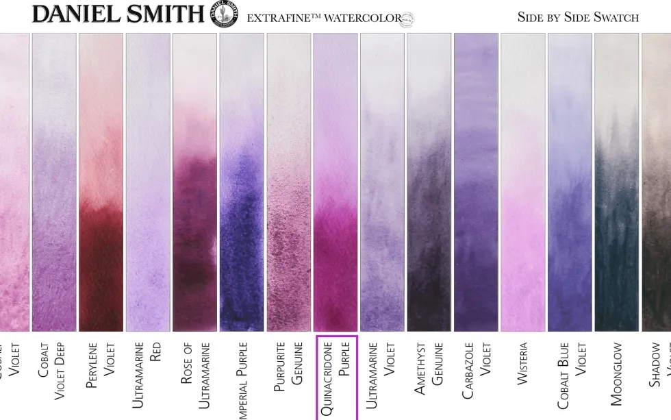 Farba akwarelowa Extra Fine - Daniel Smith - Quinacridone Purple, 15 ml