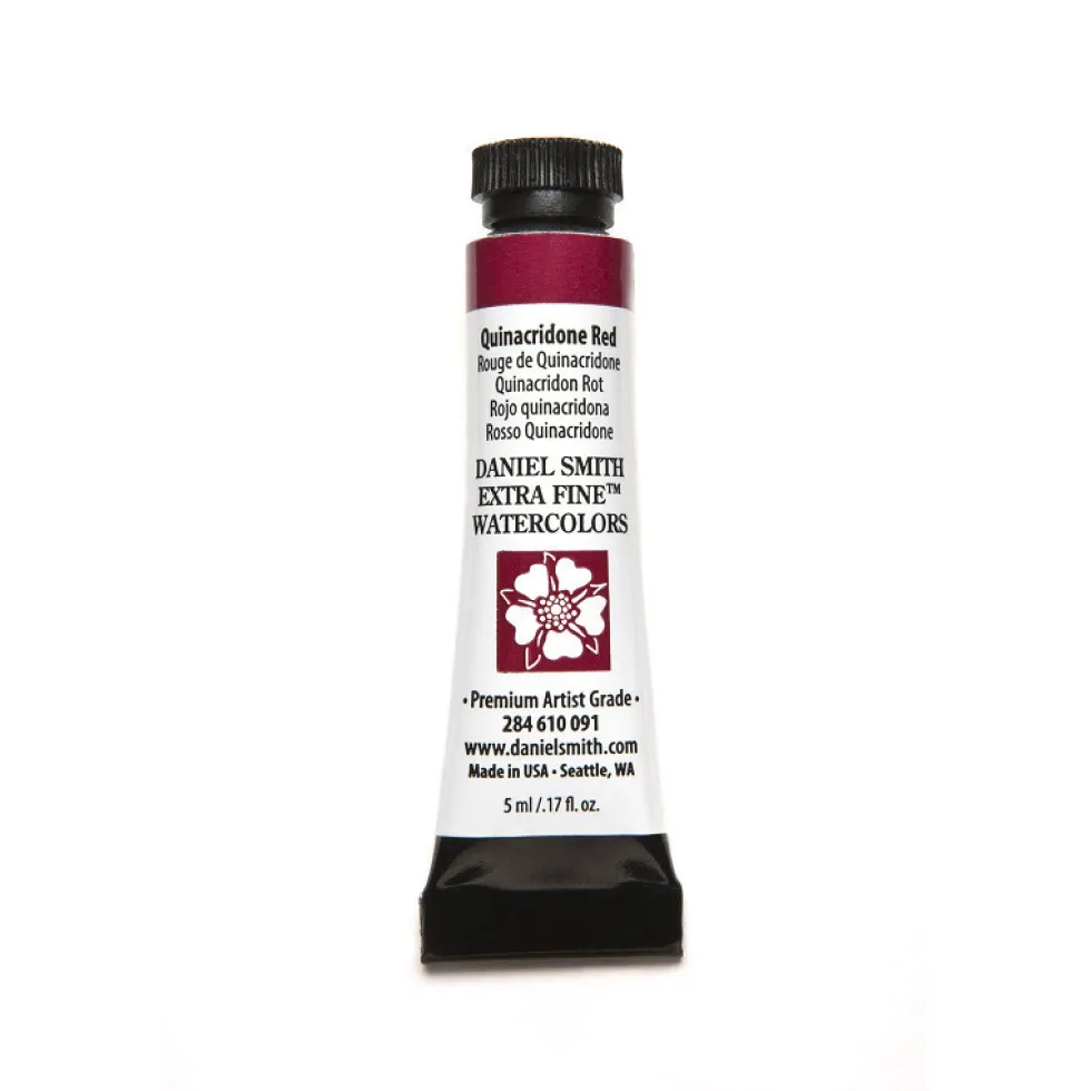 Farba akwarelowa Extra Fine - Daniel Smith - Quinacridone Red, 5 ml