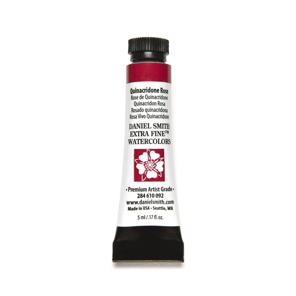 Farba akwarelowa Extra Fine - Daniel Smith - Quinacridone Rose, 5 ml