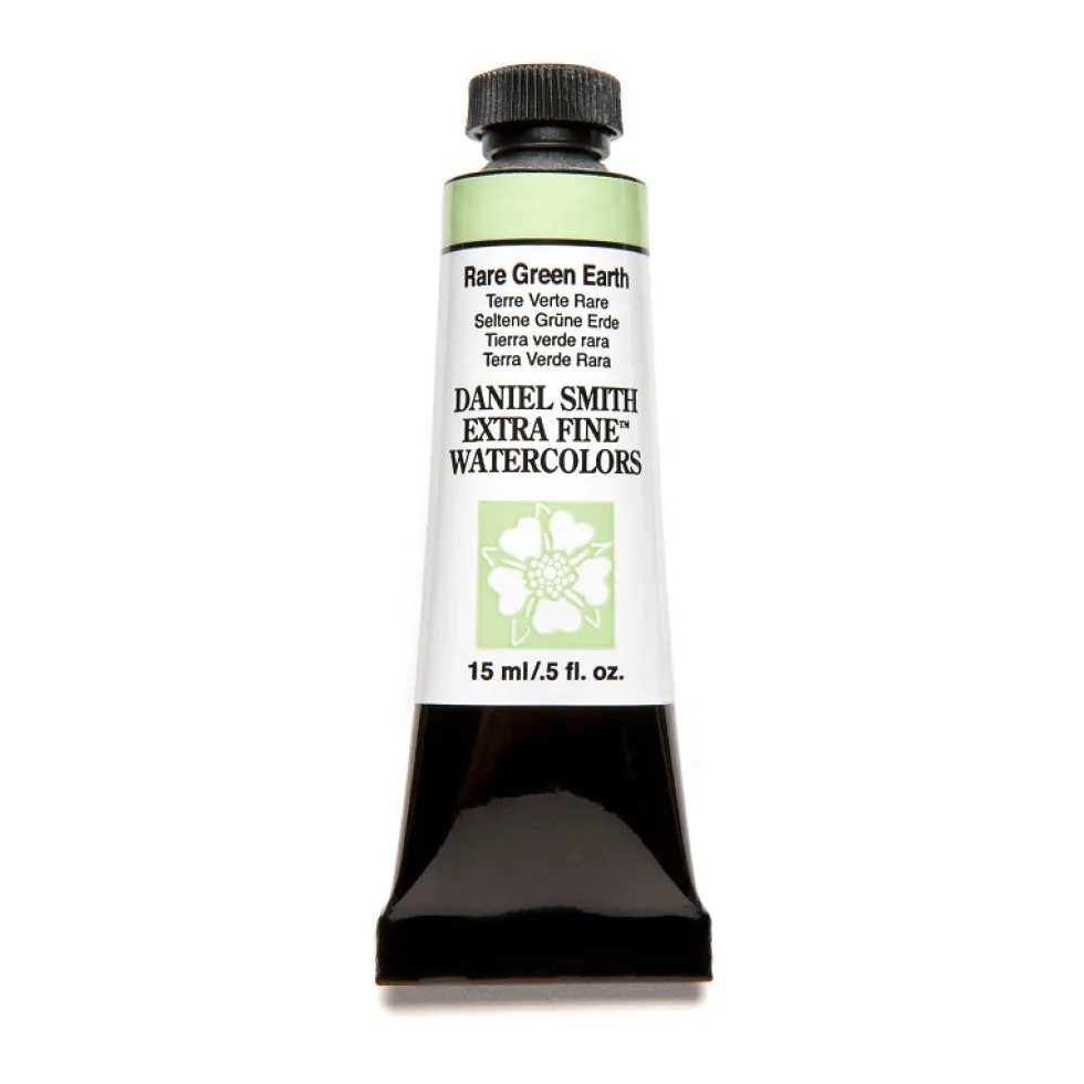 Farba akwarelowa Extra Fine - Daniel Smith - Rare Green Earth, 15 ml