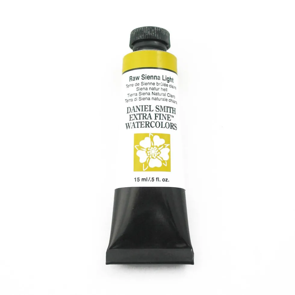 Farba akwarelowa Extra Fine - Daniel Smith - Raw Sienna Light, 15 ml