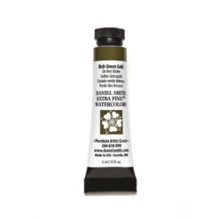 Farba akwarelowa Extra Fine - Daniel Smith - Rich Green Gold, 5 ml