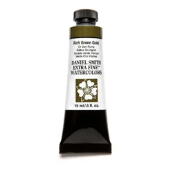 Farba akwarelowa Extra Fine - Daniel Smith - Rich Green Gold, 15 ml