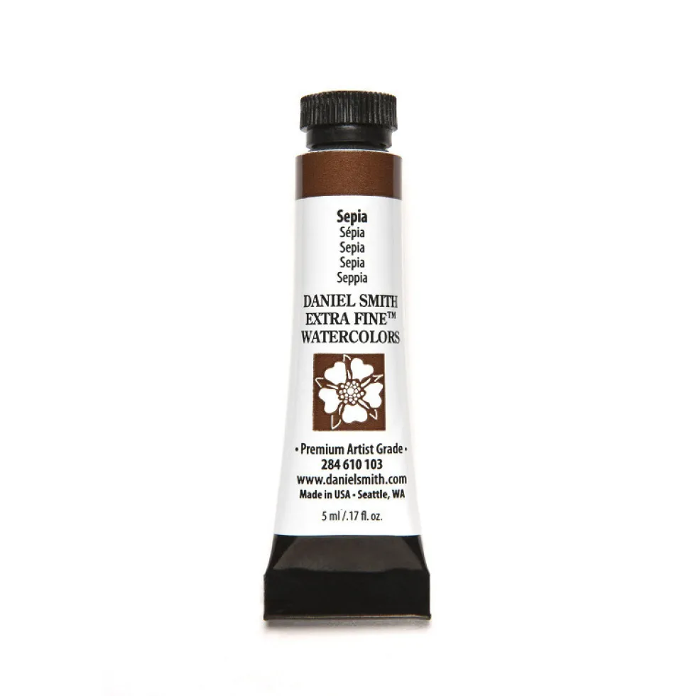 Farba akwarelowa Extra Fine - Daniel Smith - Sepia, 5 ml