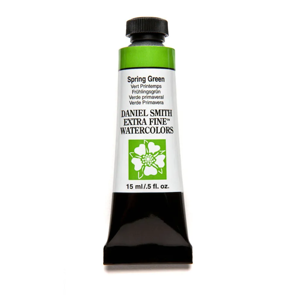 Farba akwarelowa Extra Fine - Daniel Smith - Spring Green, 15 ml