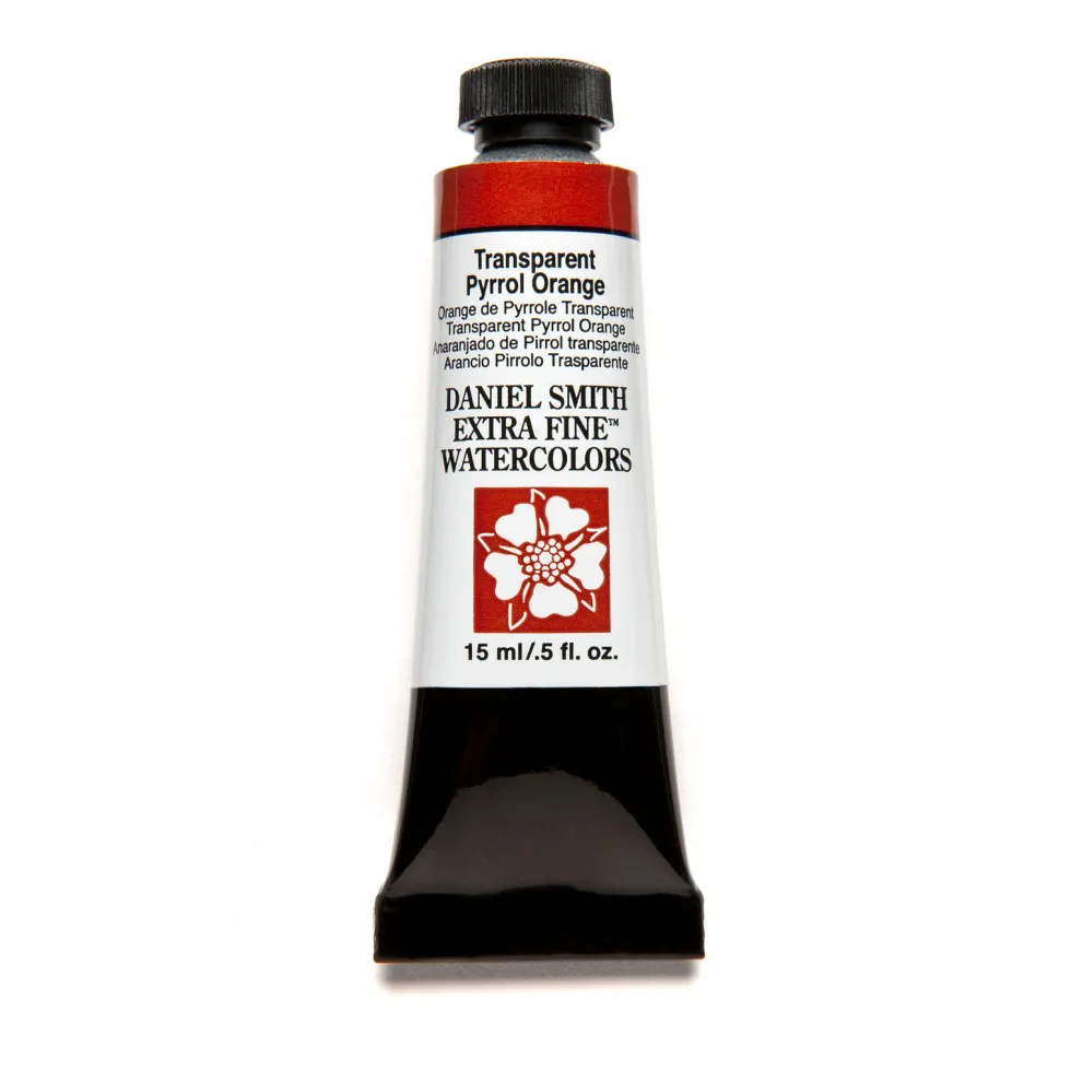 Farba akwarelowa Extra Fine - Daniel Smith - Transparent Pyrrol Orange, 15 ml