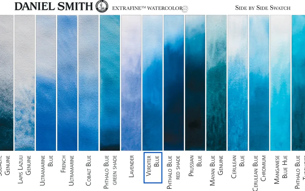 Farba akwarelowa Extra Fine - Daniel Smith - Verditer Blue, 5 ml